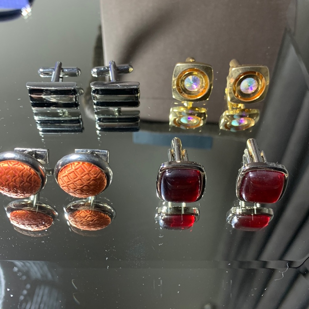Cuff Links 4 Pieces